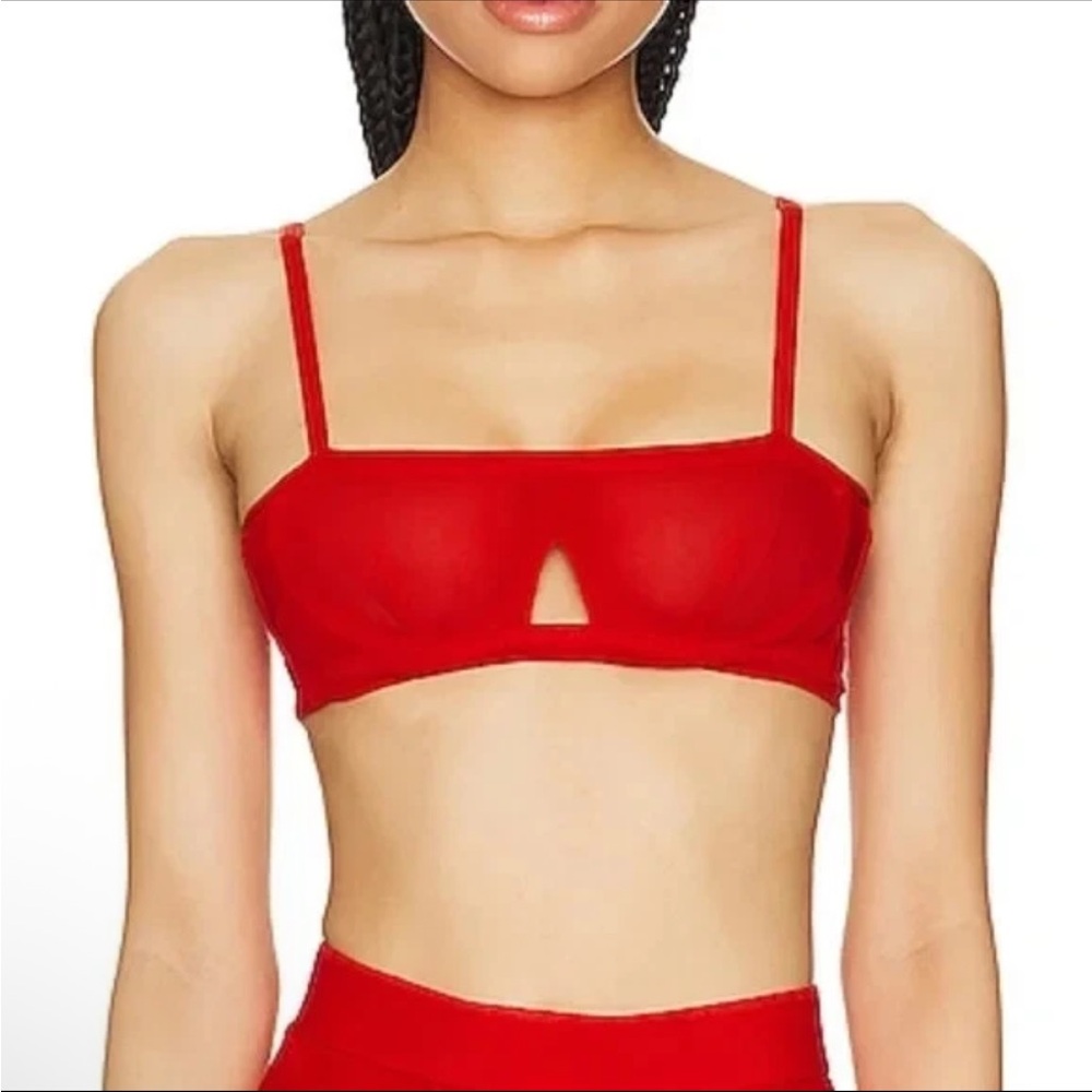 ❤️Free People We are HAH Wired Bra in Red Size 30-38 C NWT $78